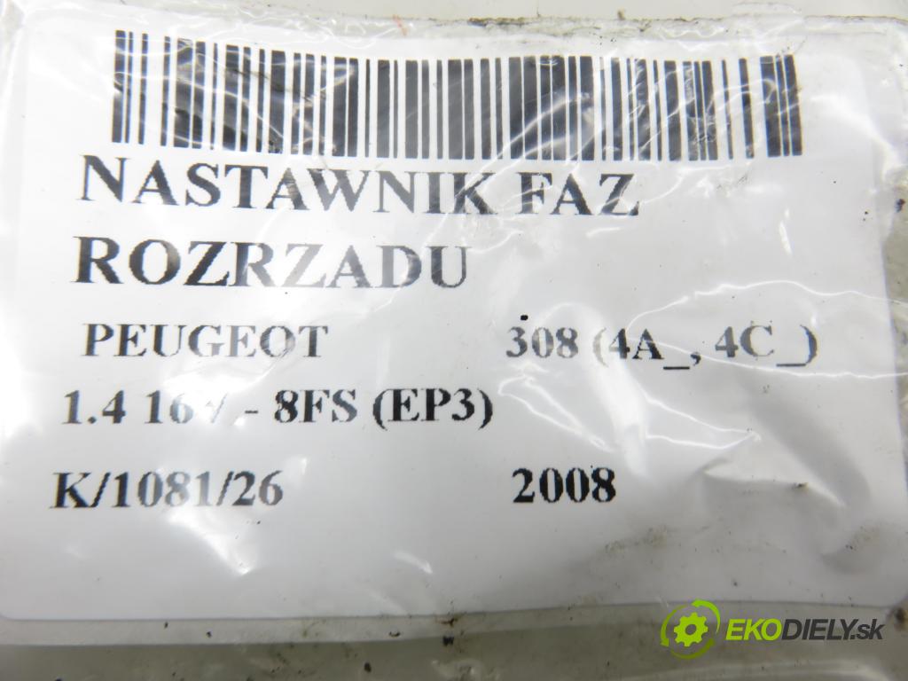 PEUGEOT 308 (4A_, 4C_) HB 2008 70,00 1.4 16V - 8FS (EP3) 1397,00 nastavovač časování VAČKOVÁ HŘÍDEL: V753390580 ; A2C53112944 (Motor a příslušenství ostatní)