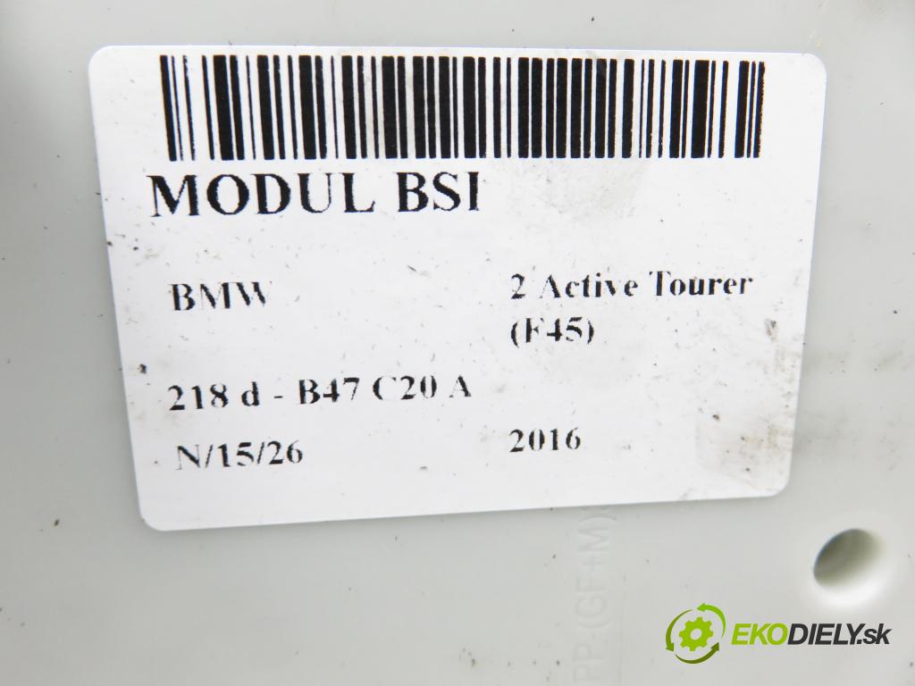 BMW 2 Active Tourer (F45) MINIVAN 2016 110,00 218 d - B47 C20 A 1995,00 MODUL BCM 6825531