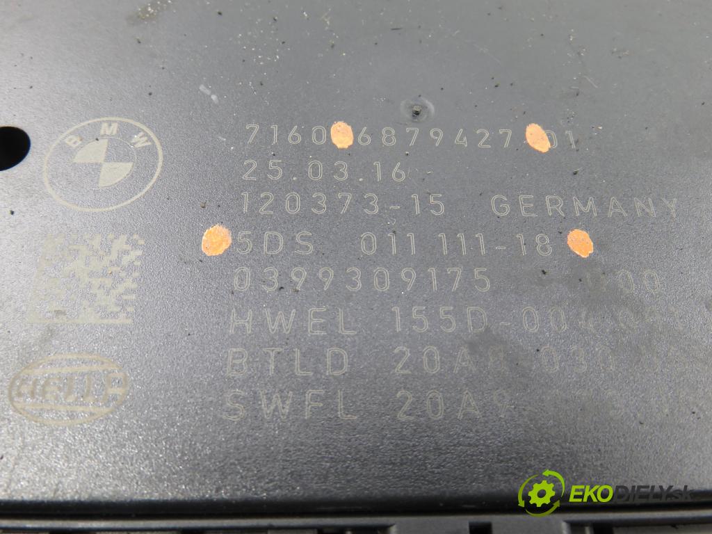 BMW 2 Active Tourer (F45) MINIVAN 2016 110,00 218 d - B47 C20 A 1995,00 Riadiaca jednotka ťažného oka 6879427 ; 5DS01111118