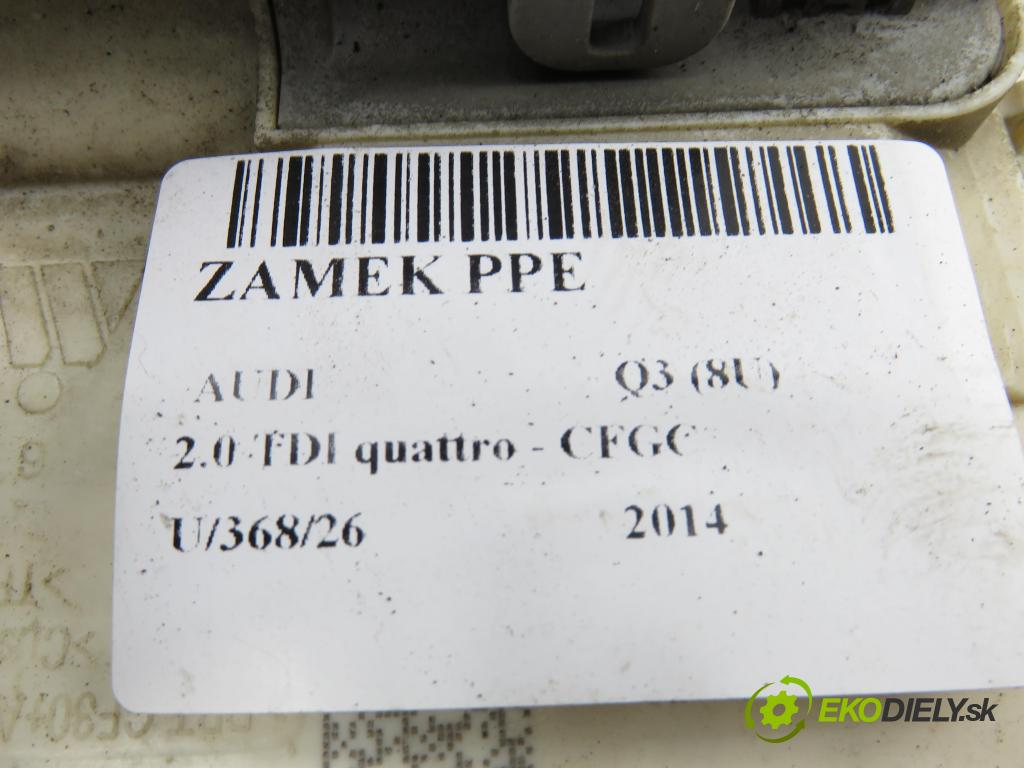 AUDI Q3 (8U) SUV 2014 130,00 2.0 TDI quattro - CFGC 1968,00 zámok 8J1837016D