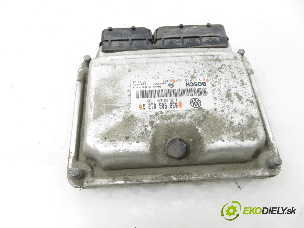 SKODA OCTAVIA I (1U2) KOMBI 2002 66,00 1.9 TDI - AGR 1896,00 řídící jednotka motora 0281010128 ; 038906012G