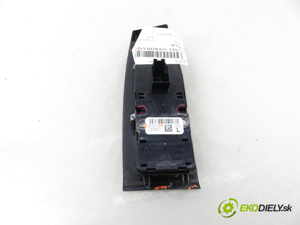 BMW 2 Active Tourer (F45) MINIVAN 2016 110,00 218 d 150 - B47 C20 A 1995,00 Panel ovládania okien 9208109