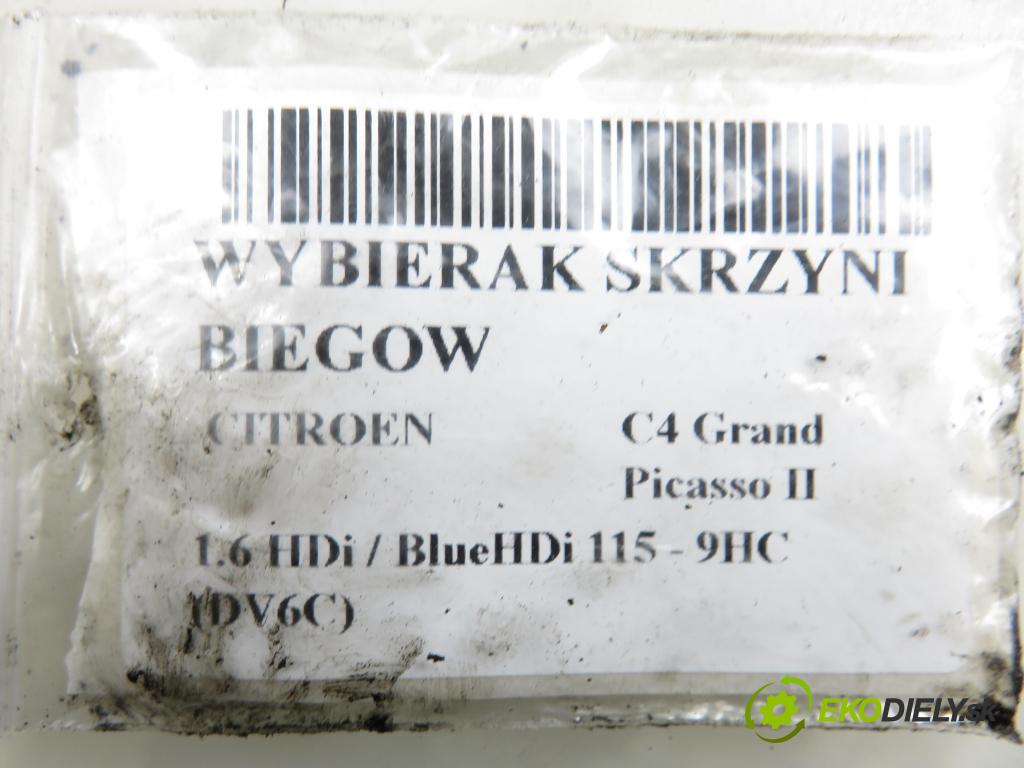 CITROEN C4 Grand Picasso II MINIVAN 2014 0,00 1.6 HDi / BlueHDi 115 - 9HC (DV6C) 1560,00 VOLIČ: převodovky 9678905780