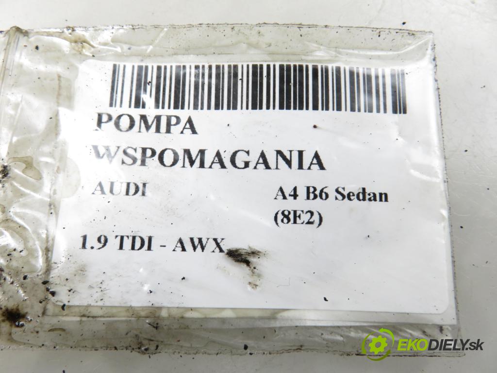 AUDI A4 (8E2, B6) SEDAN 2001 96,00 1.9 TDI PD 130 - AWX 1896,00 Pumpa servočerpadlo 8D0145156T ; 7690955102 (Servočerpadlo)