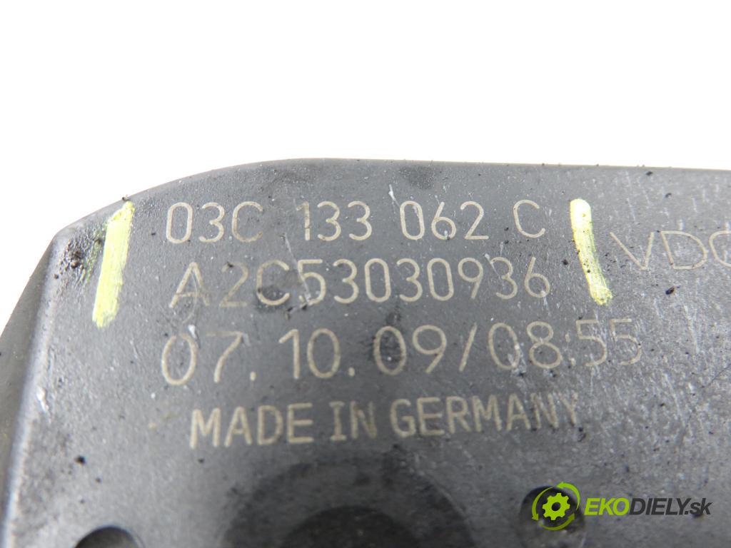 SEAT LEON (1P1) HB 2009 92,00 1.4 TSI - CAXC 1390,00 Škrtiaca klapka 03C133062C ; A2C53030936 (Škrtiaca klapka)