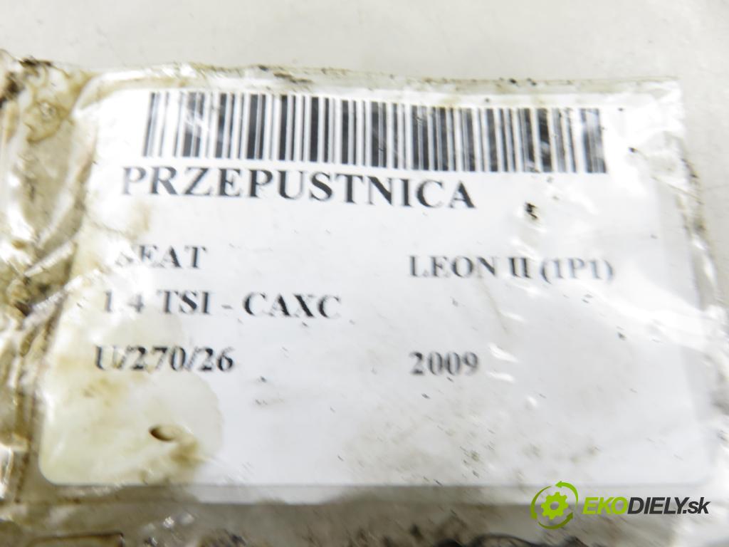 SEAT LEON (1P1) HB 2009 92,00 1.4 TSI - CAXC 1390,00 Škrtiaca klapka 03C133062C ; A2C53030936 (Škrtiaca klapka)