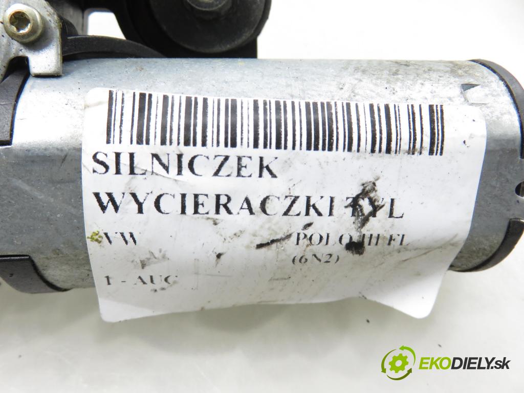 VW POLO (6N2) HB 2000 37,00 1.0 MPI 50 - AUC 999,00 Motorček stierače zadné 6X0955711D
