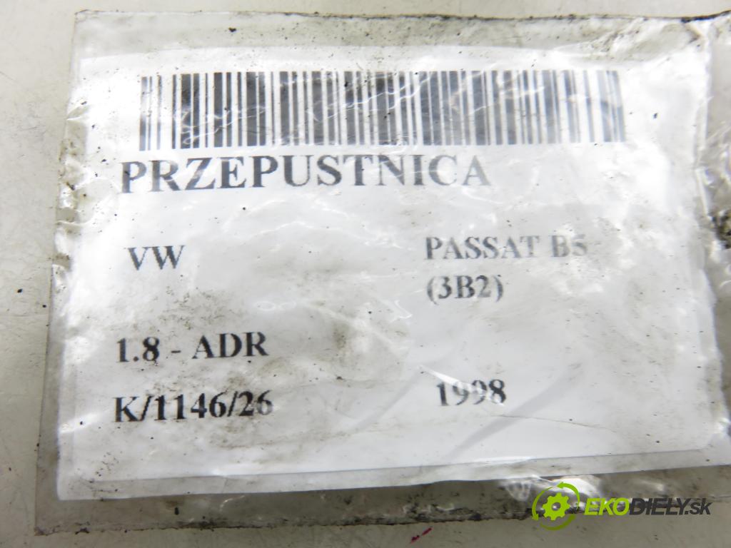 VW PASSAT B5 (3B2) SEDAN 1998 92,00 1.8 20V 125 - ADR 1781,00 Škrtiaca klapka 058133063H (Škrtiaca klapka)