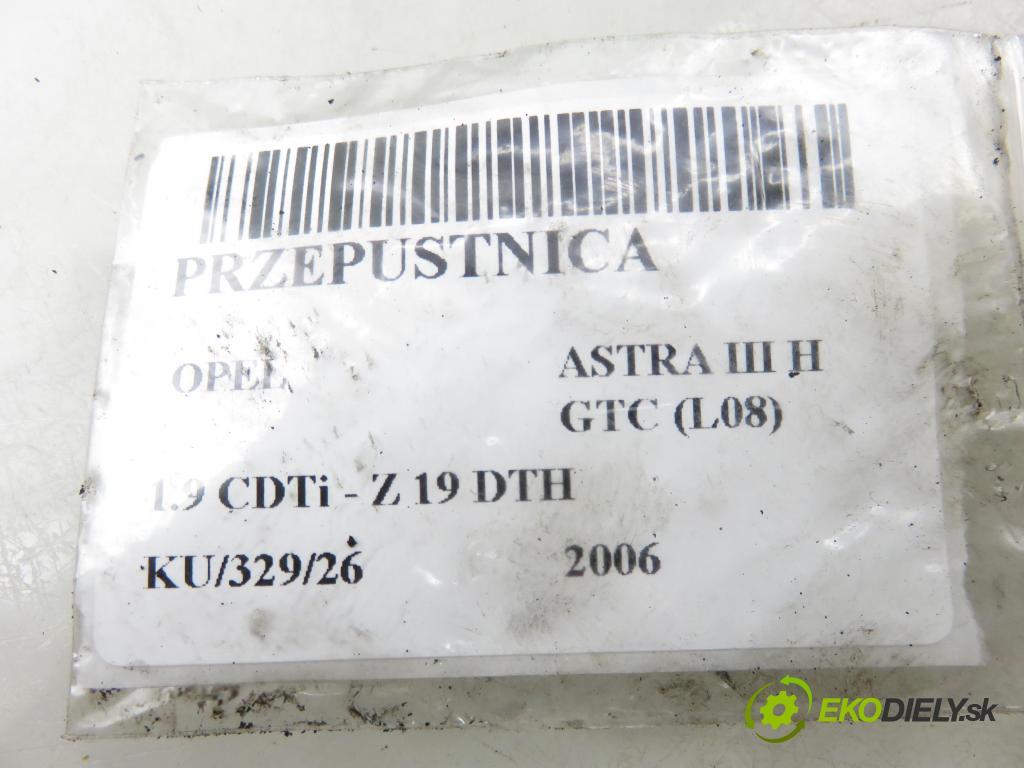 OPEL ASTRA H GTC (L08) HB 2006 110,00 1.9 CDTi - Z 19 DTH 1910,00 Škrtiaca klapka 48CPD4 ; 48CPD4G ; 55199975 (Škrtiaca klapka)