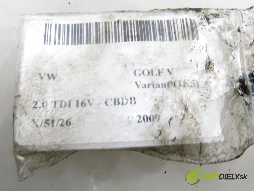 VW GOLF V Variant (1K5) KOMBI 2009 103,00 2.0 TDI 16V - CBDB 1968,00 vstrekovač 0445116030 ; 03L130277 (Vstrekovač paliva)