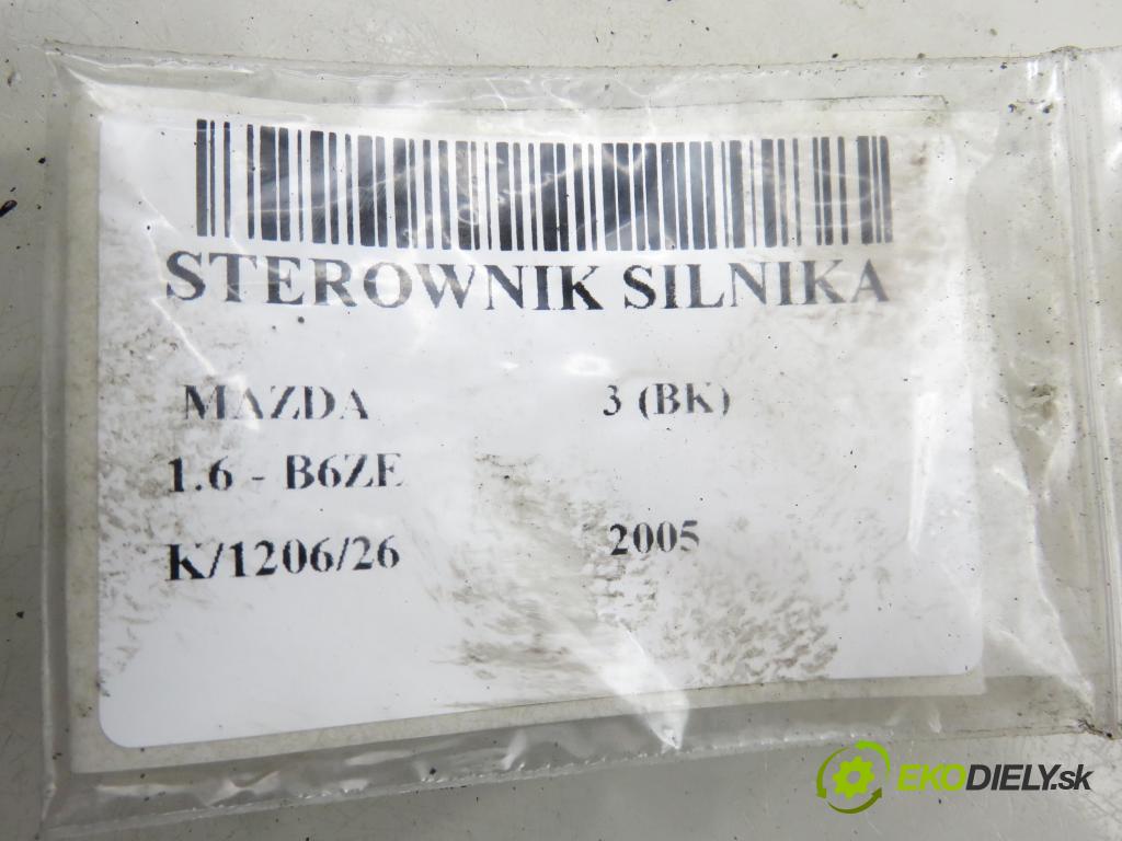 MAZDA 3 (BK) HB 2005 77,00 1.6 - B6ZE 1598,00 Riadiaca jednotka Motor 1001408551