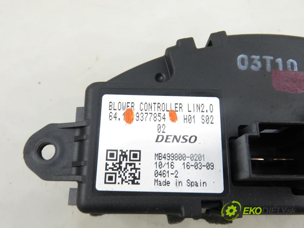 BMW 2 Active Tourer (F45) MINIVAN 2016 110,00 218 d 150 - B47 C20 A 1995,00 Ventilátor vetráku 9297752 ; 9377854