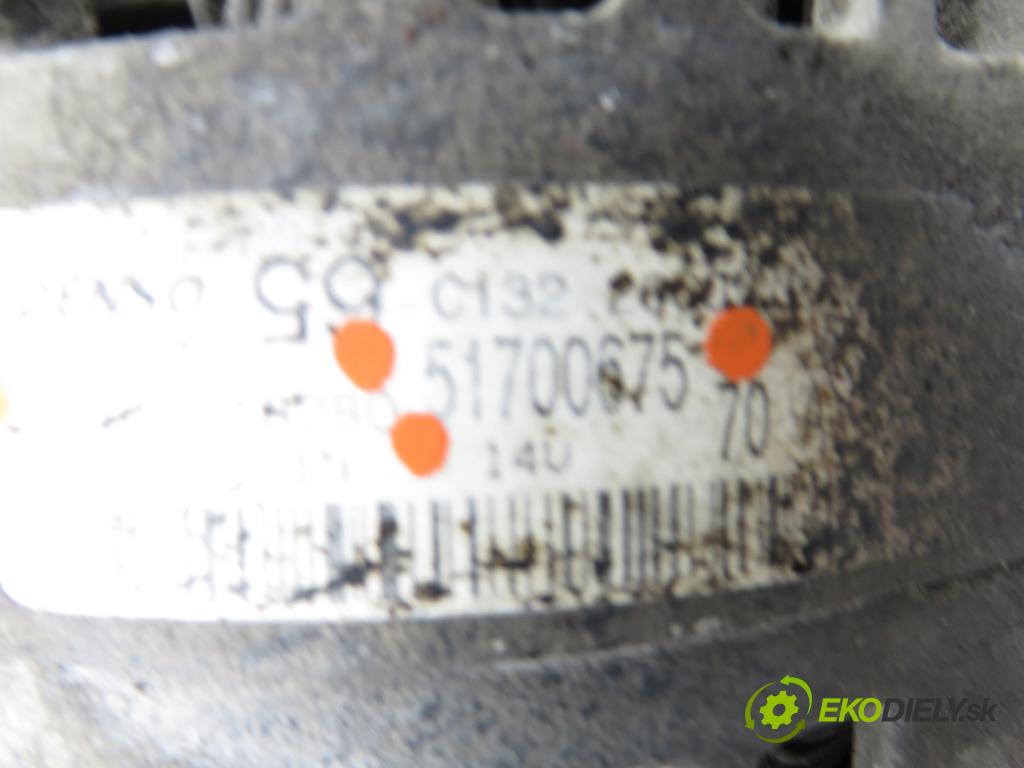FIAT PANDA (169_) HB 2005 40,00 1.1 - 187 A1.000 1108,00 Alternátor 51700675 ; MS1022118280 (Alternátor)