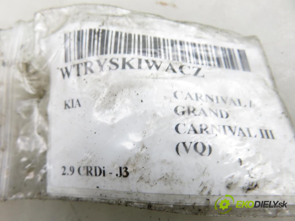 KIA CARNIVAL / GRAND CARNIVAL III (VQ) MINIVAN 2007 136,00 2.9 CRDi CR - J3 2902,00 vstrekovač EJBR03902D ; 338004X400 (Vstrekovač paliva)