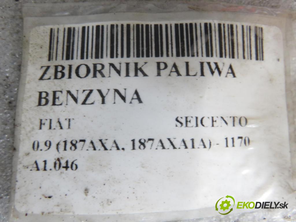 FIAT SEICENTO / 600 (187_) HB 2000 29,00 0.9 (187AXA, 187AXA1A) - 1170 A1.046 899,00 Nádržka paliva benzín
