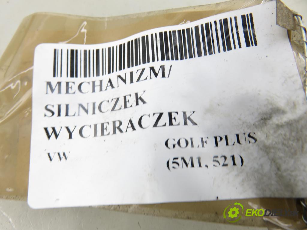 VW GOLF PLUS (5M1, 521) MINIVAN 2005 77,00 1.9 TDI PD 105 - BKC 1896,00 Motorček stieračov 0390241779 ; 5M0955119 ; 3397020719