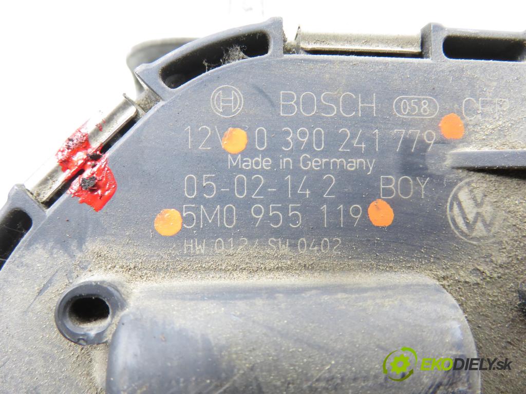 VW GOLF PLUS (5M1, 521) MINIVAN 2005 77,00 1.9 TDI PD 105 - BKC 1896,00 Motorček stieračov 0390241779 ; 5M0955119 ; 3397020719