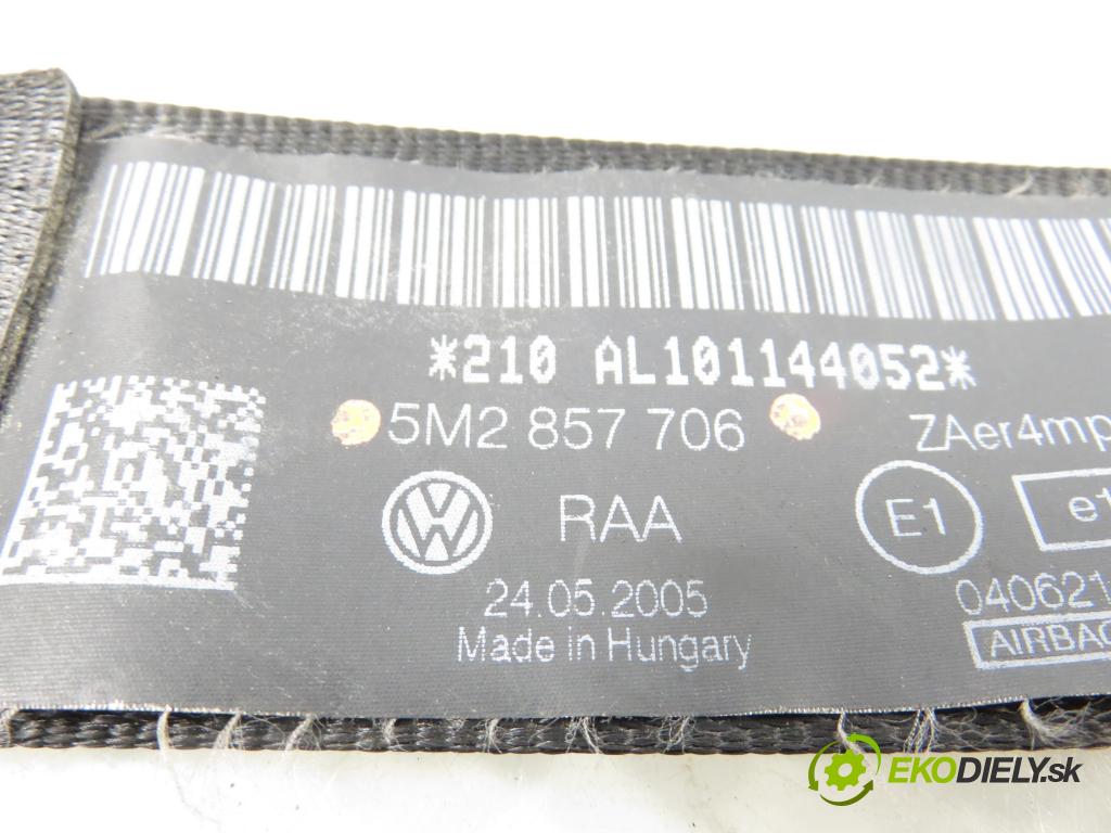 VW GOLF PLUS (5M1, 521) MINIVAN 2005 77,00 1.9 TDI - BKC 1896,00 držák BEZPEČNOST PP 5M2857706
