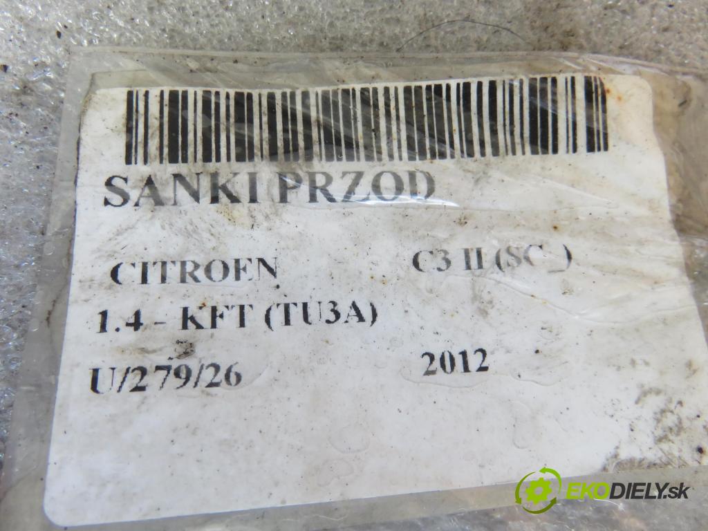 CITROEN C3 II (SC_) HB 2012 54,00 1.4 - KFT (TU3A) 1360,00 PŘEDNÍ: