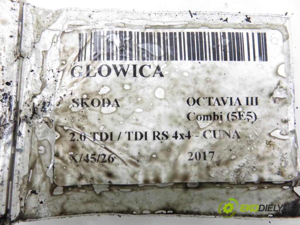 SKODA OCTAVIA III Combi (5E5) KOMBI 2017 135,00 2.0 TDI / TDI RS 4x4 - CUNA 1968,00 hlava 04L103064E