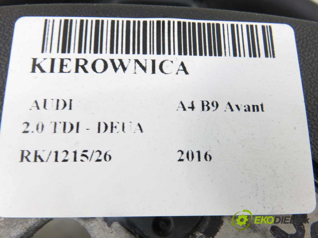 AUDI A4 Avant (8W5, B9) KOMBI 2016 110,00 2.0 TDI - DEUA 1968,00 Volant 4M0419689K4PK (Volant)