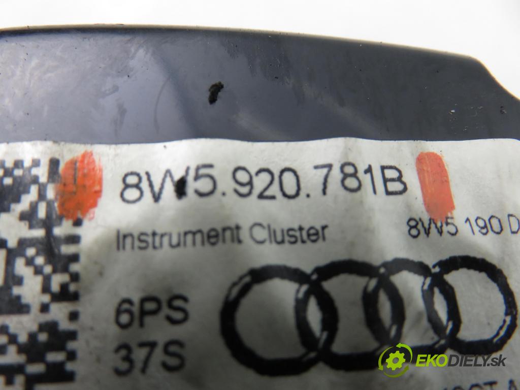 AUDI A4 Avant (8W5, B9) KOMBI 2016 110,00 2.0 TDI - DEUA 1968,00 Prístrojovka elektrický 8W5920781B