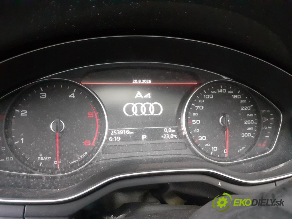 AUDI A4 Avant (8W5, B9) KOMBI 2016 110,00 2.0 TDI - DEUA 1968,00 Prístrojovka elektrický 8W5920781B