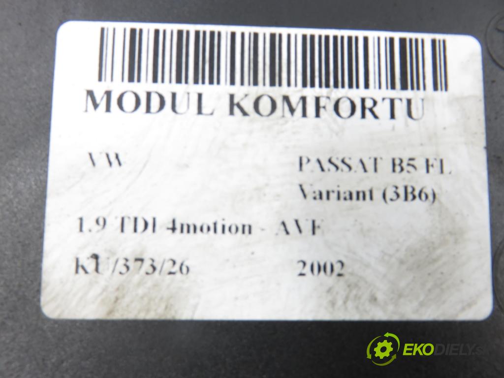 VW PASSAT B5.5 Variant (3B6) KOMBI 2002 96,00 1.9 TDI 4motion - AVF 1896,00 MODUL komfortu 1C0959799B ; 5DK21400