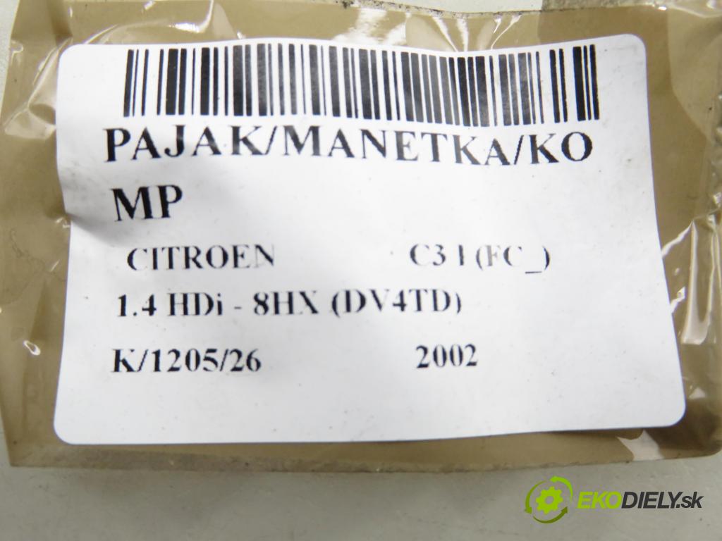 CITROEN C3 I (FC_) HB 2002 50,00 1.4 HDi 8V - 8HX 1398,00 páčka/prepínač 96576773XT