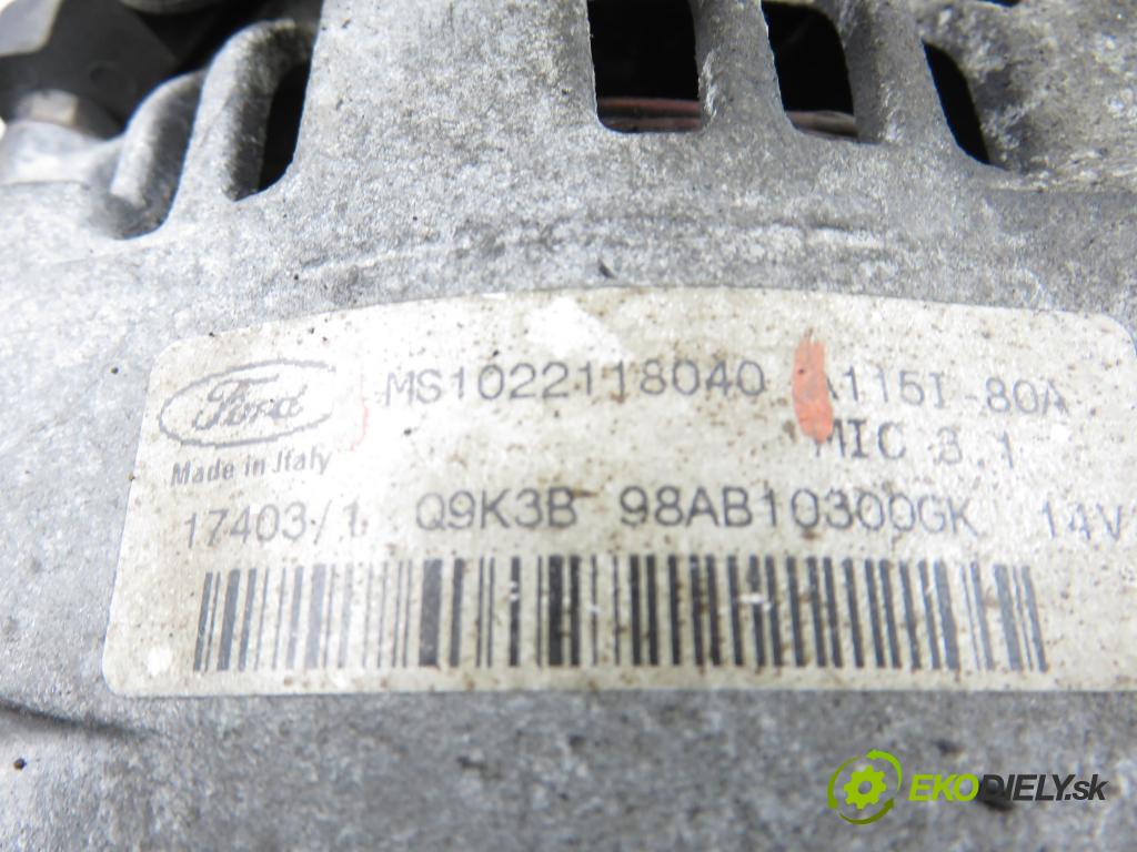 FORD FOCUS (DAW, DBW) HB 2003 74,00 1.6 16V - FYDD 1596,00 Alternátor MS1022118040 (Alternátor)