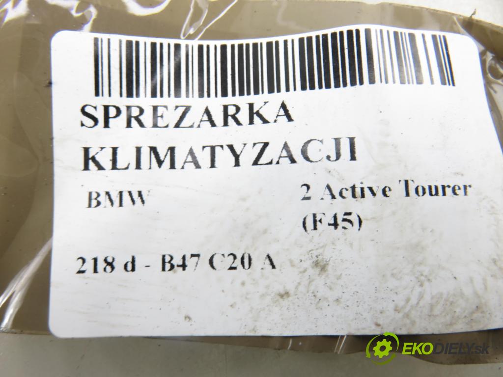 BMW 2 Active Tourer (F45) MINIVAN 2016 110,00 218 d 150 - B47 C20 A 1995,00 KOMPRESOR: klimatizácie 6811432 (Kompresor klimatizácie)