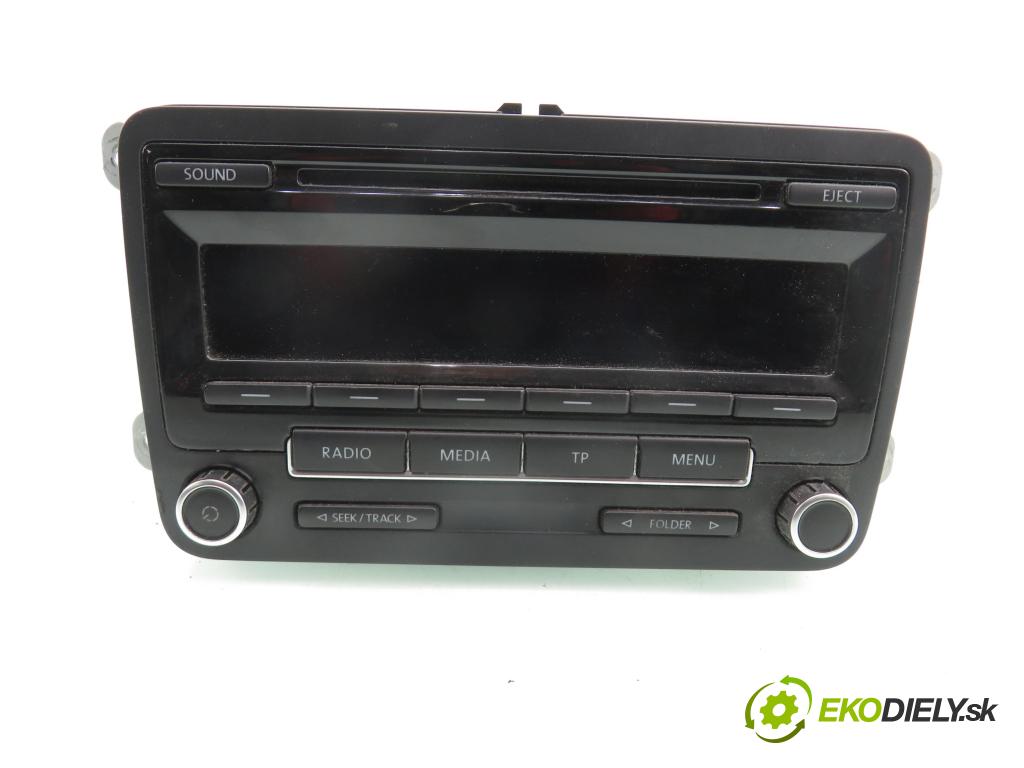 VW GOLF PLUS (5M1, 521) MINIVAN 2006 103,00 2.0 TDI 16V - BKD 1968,00 RADIO CD 5M0035186J
