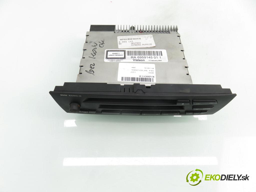 BMW 1 (E87) HB 2006 90,00 118 d - M47 D20 (204D4) 1995,00 RADIO CD 6959145 ; VP4KAF18C838GC