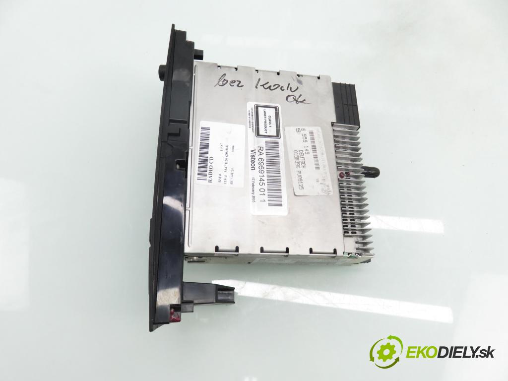 BMW 1 (E87) HB 2006 90,00 118 d - M47 D20 (204D4) 1995,00 RADIO CD 6959145 ; VP4KAF18C838GC