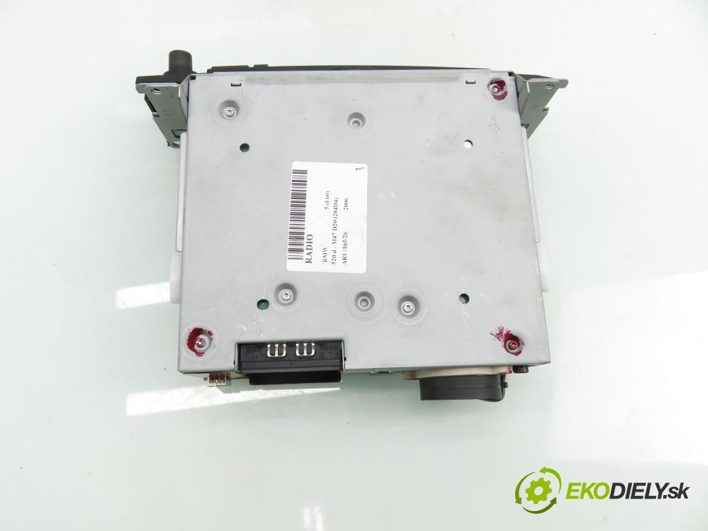 BMW 5 (E60) SEDAN 2006 120,00 520 d - M47 D20 (204D4) 1995,00 RADIO CD 9131710