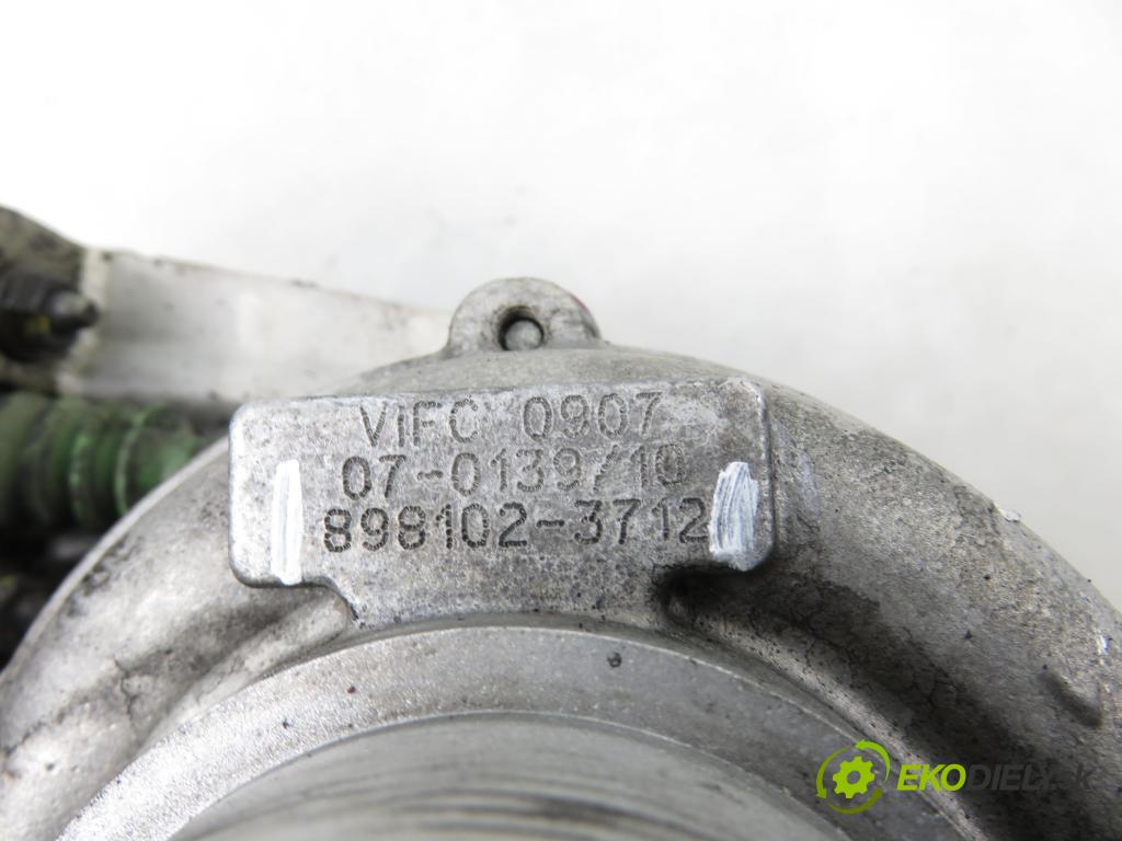 OPEL ASTRA H Kombi (A04) KOMBI 2009 81,00 1.7 CDTI - Z 17 DTJ 1686,00 Turbodúchadlo 8981023712 (Turbodúchadlo (kompletné))