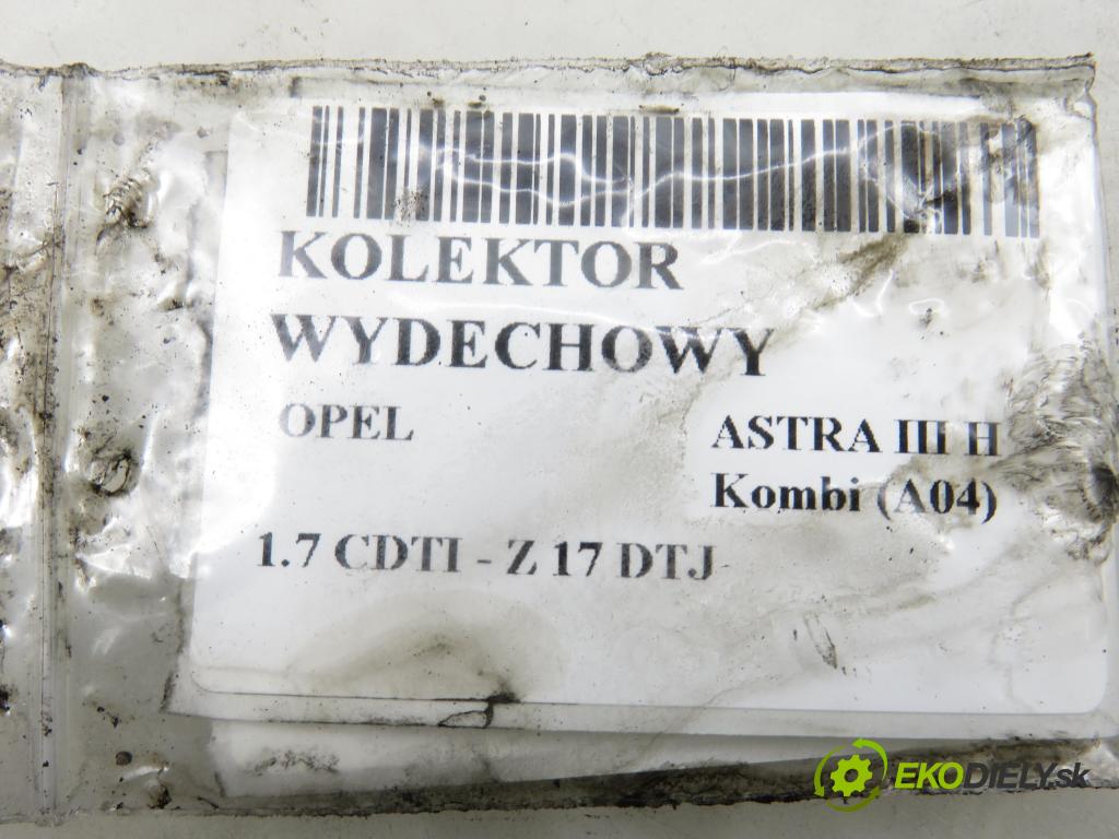 OPEL ASTRA H Kombi (A04) KOMBI 2009 81,00 1.7 CDTI - Z 17 DTJ 1686,00 Potrubie VYČERPAT: 8973858151 (Výfukové potrubie)