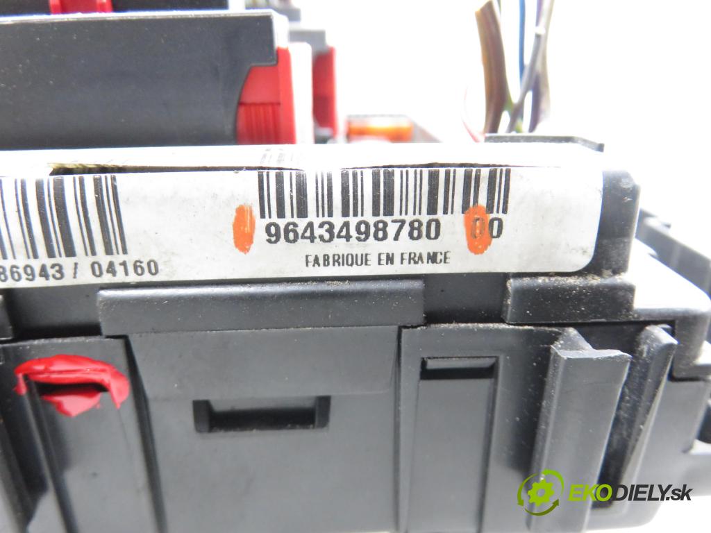 CITROEN C3 I (FC_) HB 2002 50,00 1.4 HDi 8V - 8HX 1398,00 MODUL BSM 9643498780