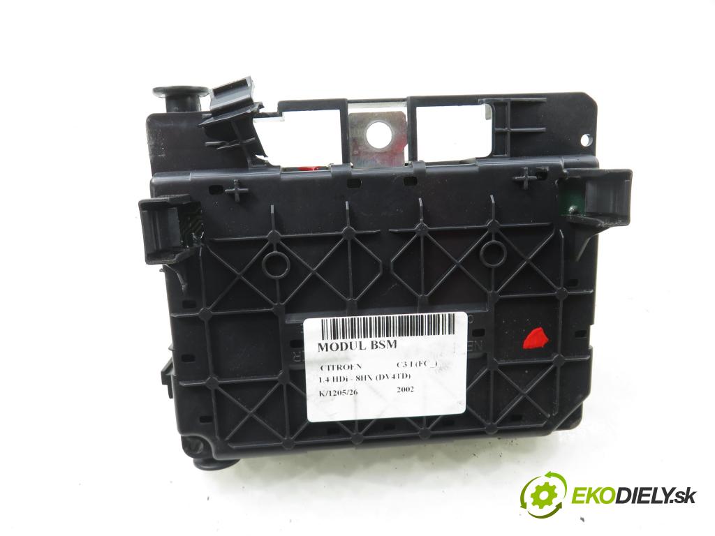 CITROEN C3 I (FC_) HB 2002 50,00 1.4 HDi 8V - 8HX 1398,00 MODUL BSM 9643498780