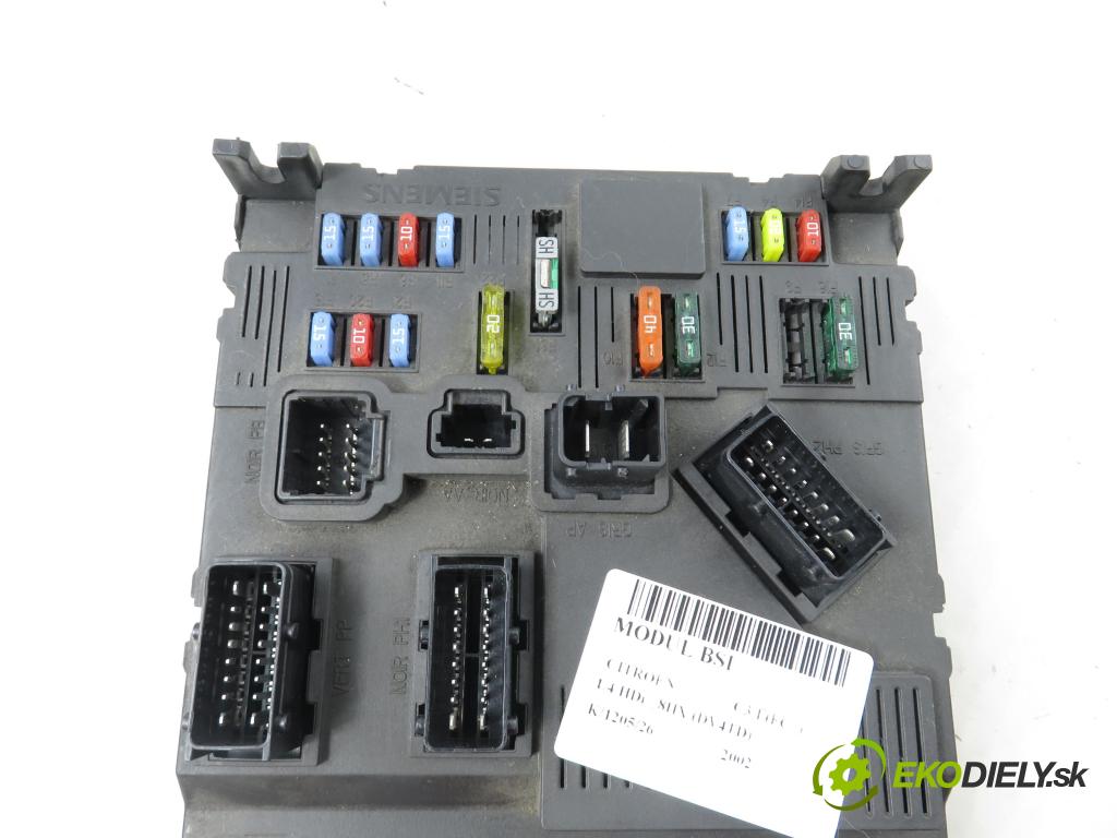 CITROEN C3 I (FC_) HB 2002 50,00 1.4 HDi 8V - 8HX 1398,00 MODUL BSI S118085200J