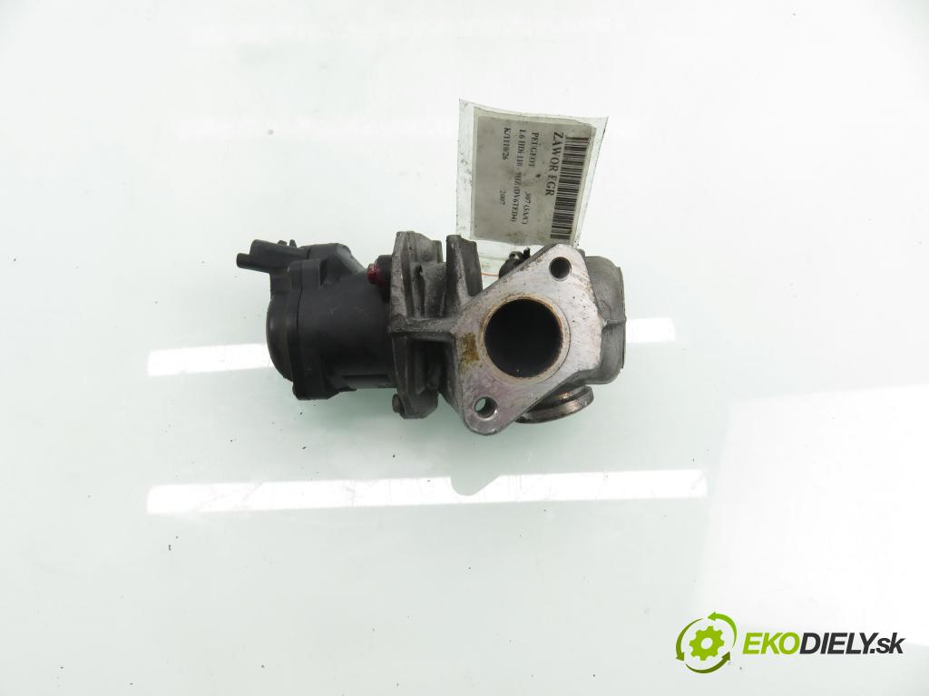 PEUGEOT 307 (3A/C) HB 2007 80,00 1.6 HDi 110 1560,00 VENTIL EGR 9660276280 ; 216046799
