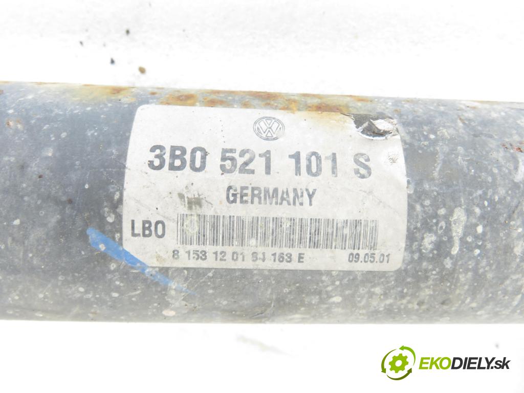VW PASSAT B5.5 (3B3) SEDAN 2001 96,00 1.9 TDI 4motion - AVF 1896,00 hriadeľ JAZDA: 3B0521101S