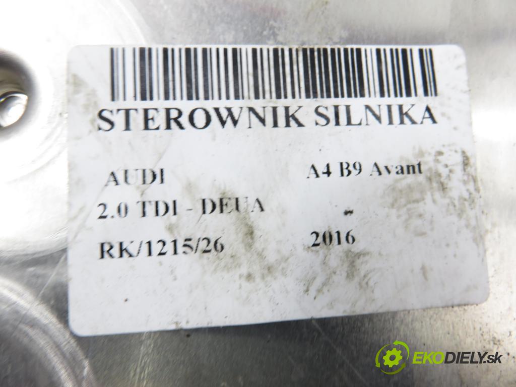AUDI A4 Avant (8W5, B9) KOMBI 2016 110,00 2.0 TDI - DEUA 1968,00 Riadiaca jednotka Motor 0281030258 ; 04L907309L