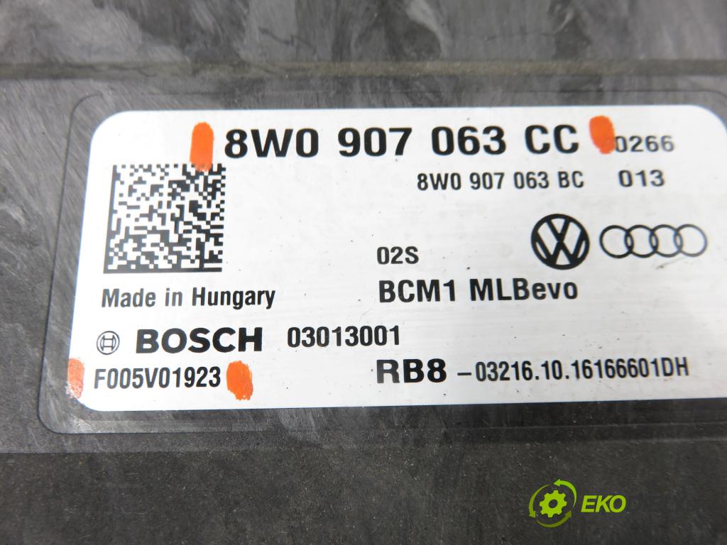AUDI A4 Avant (8W5, B9) KOMBI 2016 110,00 2.0 TDI - DEUA 1968,00 MODUL komfortu 8W0907063CC ; F005V01923