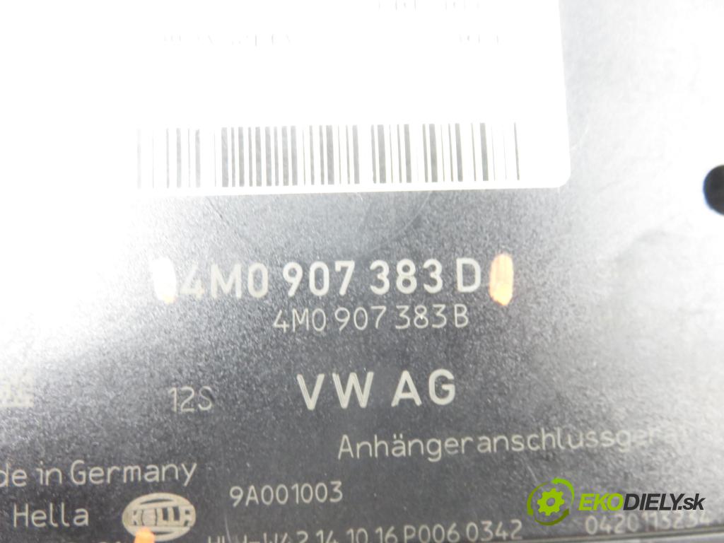AUDI A4 Avant (8W5, B9) KOMBI 2016 110,00 2.0 TDI - DEUA 1968,00 Riadiaca jednotka ťažného oka 4M0907383D ; 5DS01110321