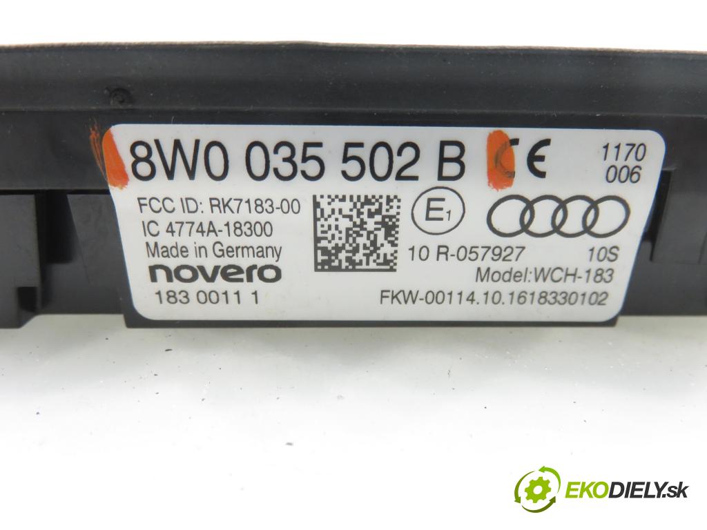 AUDI A4 Avant (8W5, B9) KOMBI 2016 110,00 2.0 TDI - DEUA 1968,00 riadiaca jednotka / MODUL INNE: 8W0035502B