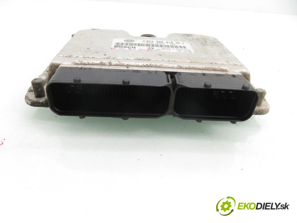 VW TRANSPORTER IV Platforma / podwozie (70E, 70L, 70M, 7DE, 7DL KABINA/PLATFORMA 2000 65,00 2.5 TDI - AJT 2461,00 Riadiaca jednotka Motor 074906018AK ; 0281010462
