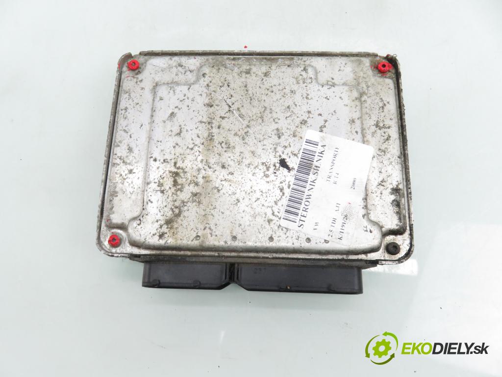 VW TRANSPORTER IV Platforma / podwozie (70E, 70L, 70M, 7DE, 7DL KABINA/PLATFORMA 2000 65,00 2.5 TDI - AJT 2461,00 Riadiaca jednotka Motor 074906018AK ; 0281010462