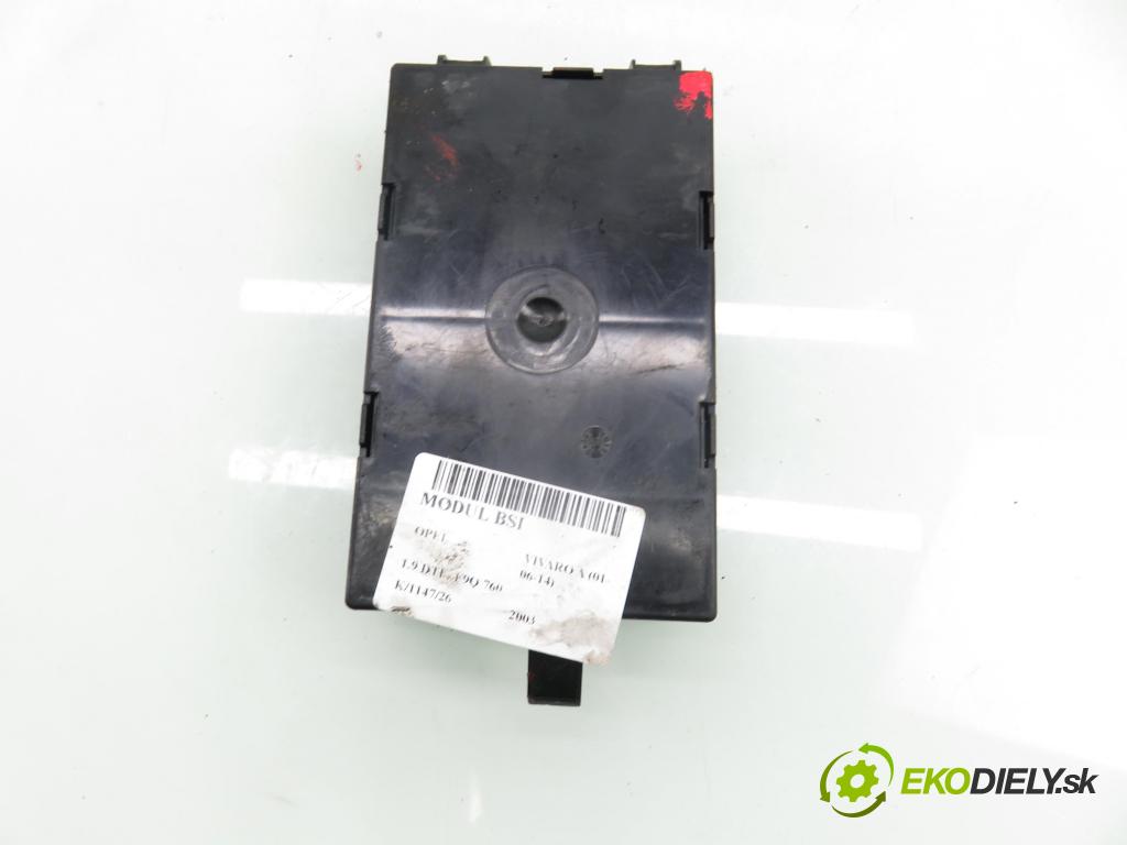 OPEL VIVARO A Autobus (X83) BUS 2003 74,00 1.9 CDTI 101 - F9Q 760 1870,00 MODUL komfortu 281127704A ; 8200461556K