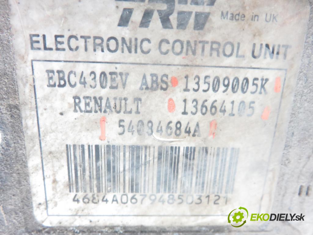 OPEL VIVARO A Autobus (X83) BUS 2003 74,00 1.9 CDTI 101 - F9Q 760 1870,00 Pumpa ABS 13509005K ; 13664105 ; 54034684A (Pumpa ABS)